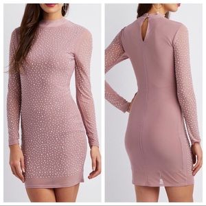 Crystal Mesh Bodycon Dress